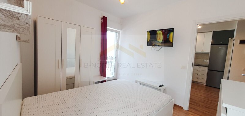 Studio modern de inchiriat, renovat, mobilat complet – Complex Maramures